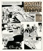 ROGUE TROOPER - 2000AD prog 286 page 22 Title Page - CAM KENNEDY art Comic Art